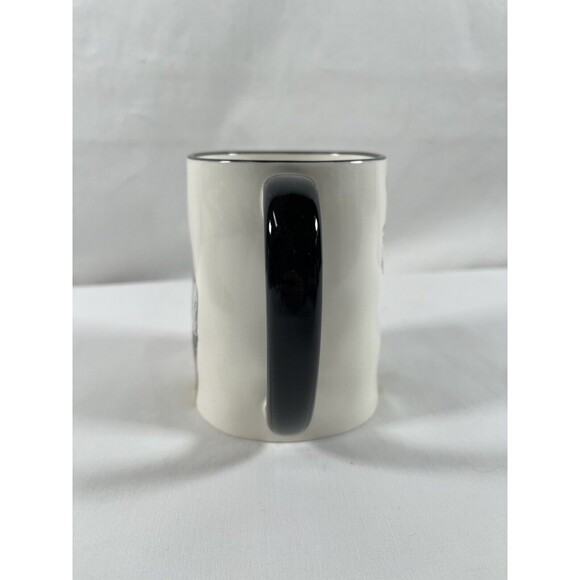 New Hipster Animal Coffee Mug Rabbit Stoneware 518ml 17.5 oz - Picture 3 of 6